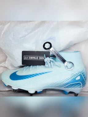 Nike Zoom Superfly Elite 10 EL-SG Pro Glacier Blue Cleats Sz 7.5 Men NIB